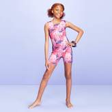 Thumbnail for your product : More than Magic Girls' Paint Strokes Gymnastics Biketard - More Than MagicTM Pink