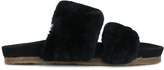 Thumbnail for your product : Tory Burch Sheldon shearling slides