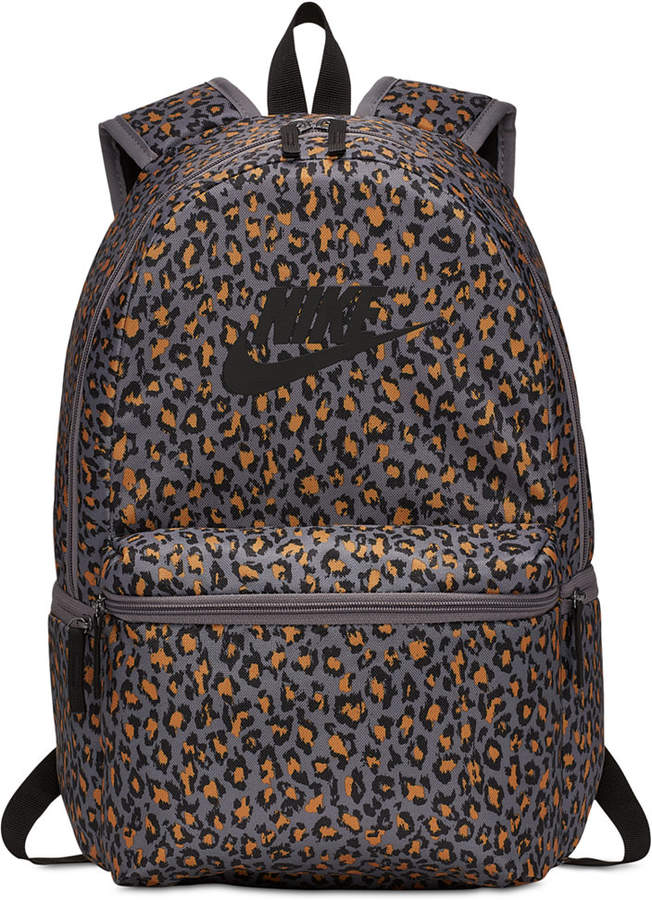 cheetah print nike backpack