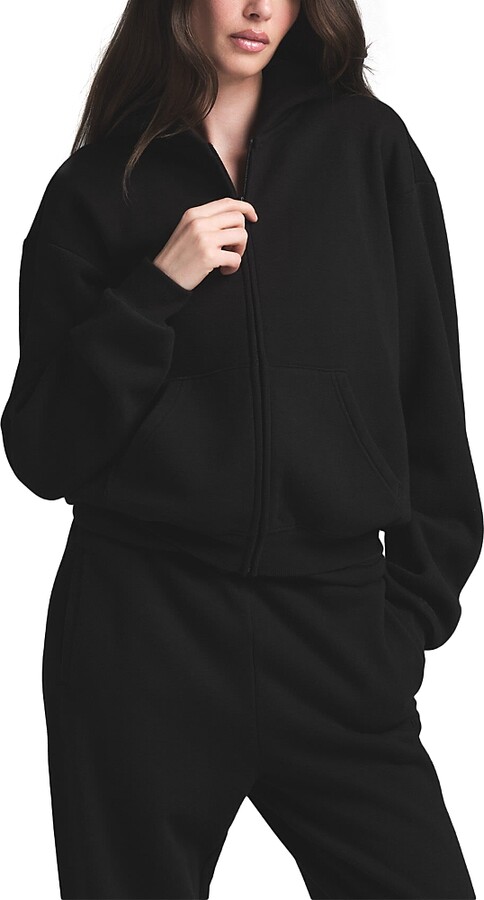 SKIMS Cotton Fleece Full Zip Hoodie