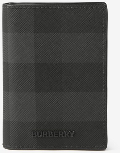 Burberry Check and Leather Folding Card Case - ShopStyle Wallets