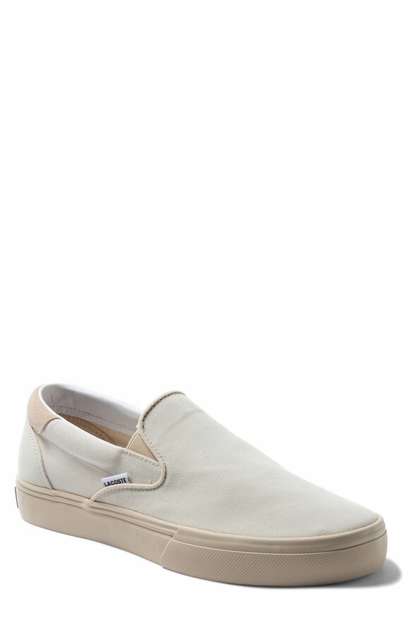 lacoste shoes slip on
