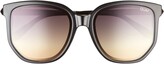 Thumbnail for your product : Quay Coffee Run 54mm Gradient Cat Eye Sunglasses