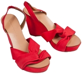 Thumbnail for your product : Diane von Furstenberg Poppy Red Sandals