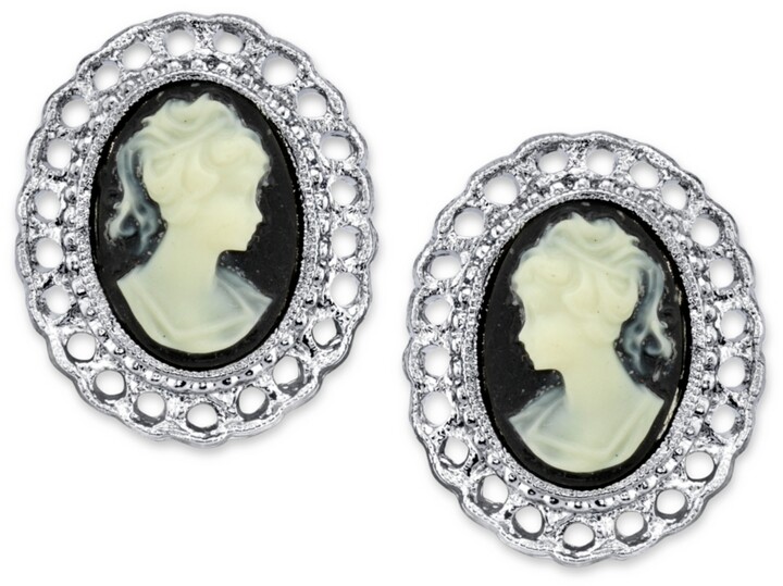 Cameo Earrings | Shop the world's largest collection of fashion 