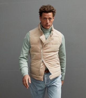 Brunello Cucinelli Cashmere-Blend Gilet - ShopStyle Raincoats & Trench Coats