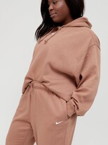 Thumbnail for your product : Nike Nsw Essential Trend Fleece Pant (Curve) - Brown