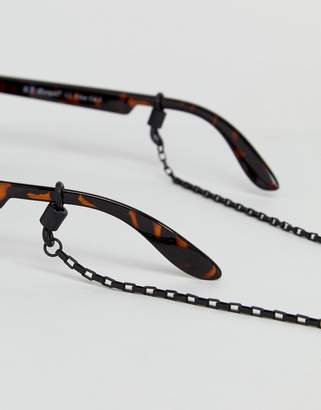 ICON BRAND Matte Black Sunglasses Chain