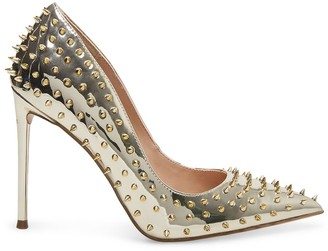 steve madden high heels gold