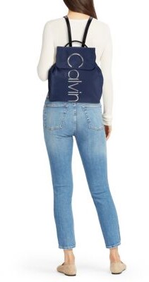 Calvin Klein Mallory Nylon Backpack - ShopStyle