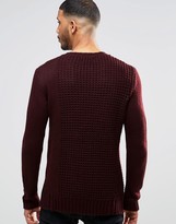 Thumbnail for your product : Religion Casey Textured Knit Crew Sweater