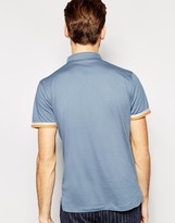 Thumbnail for your product : BOSS ORANGE Polo Shirt with Small Button Down Collar