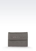 Thumbnail for your product : Armani Jeans Tri-Fold Wallet With All Over Logo