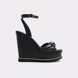 Aldo Black Wedge Shoes | ShopStyle