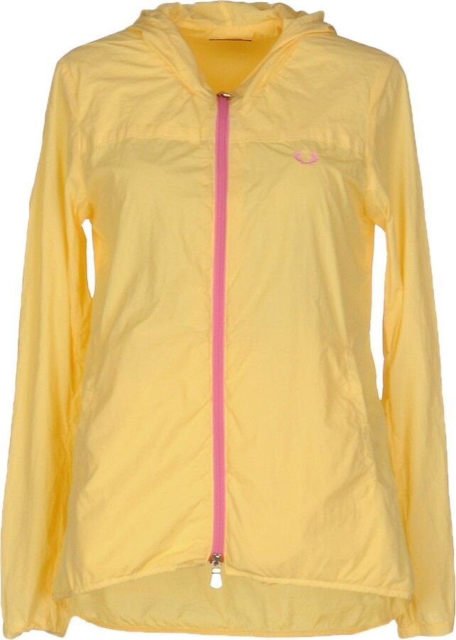 Fred Perry Jacket Yellow - ShopStyle
