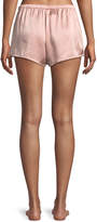 Thumbnail for your product : La Perla Silk Side-Button Lounge Shorts