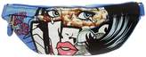 Thumbnail for your product : Moschino COUTURE Belt Bag Belt Bag Moschinoeyes Capsule Collection In Technical Fabric With Pop Art Print