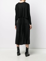 Thumbnail for your product : AllSaints Long-Sleeved Pleated Midi Dress