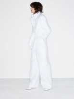Thumbnail for your product : Raey Long-line Belted Cotton-blend Boucle Jacket - White