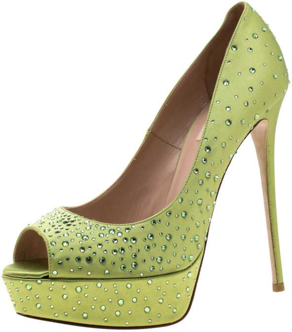 Apple Green Heels | Shop the world's 