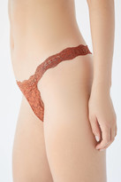 Thumbnail for your product : We Are HAH Lace T-String Thong