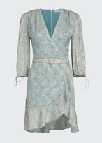 Thumbnail for your product : Jonathan Simkhai Fiorella Medallion Jacquard Belted Dress