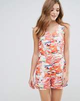 Thumbnail for your product : Lavand Printed Tailored Romper