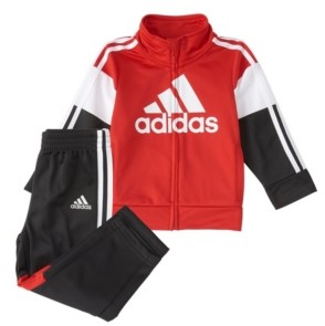 red adidas youth jacket