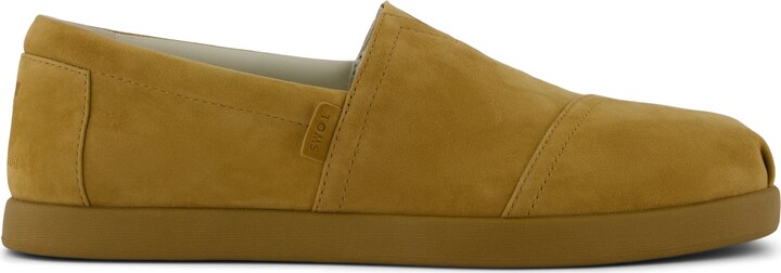 Toms x Jamie Mizrahi Alp FWD Water Repellent Antique Amber Suede Slip On