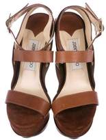 Thumbnail for your product : Jimmy Choo Platform Ankle Strap Sandals