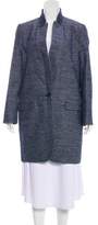 Thumbnail for your product : Stella McCartney Bouclé Knee-Length Coat w/ Tags