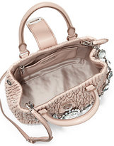 Thumbnail for your product : Miu Miu Matelasse Quilted Leather Bucket Bag