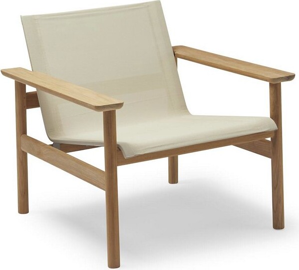 Fritz Hansen Lightyears) Pelagus Outdoor Lounge Chair in Beige