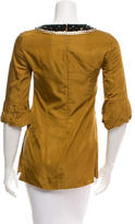 Thumbnail for your product : Chloé Silk Embellished Top