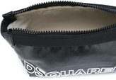 Thumbnail for your product : DSQUARED2 two-tone logo wash bag