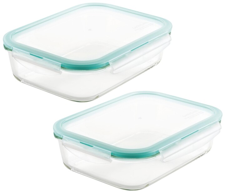 24pc Borosilicate Glass Storage Containers with Lids. 12 Airtight