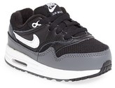 Thumbnail for your product : Nike 'Air Max 1 TD' Sneaker (Baby, Walker & Toddler)