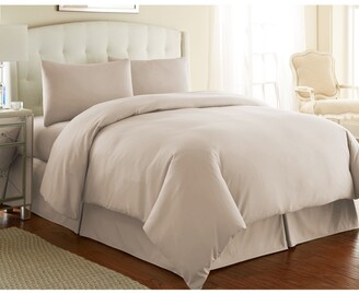 SouthShore Fine Linens Ultra-Soft Solid Color 3-Piece Duvet Cover Set Bedding