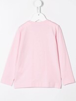 Thumbnail for your product : MonnaLisa embroidered rose T-shirt