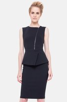 Thumbnail for your product : Akris Zip Bodice Peplum Dress