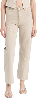 【関税込み】Gimaguas ホワイト Alex トラウザーズ Gimaguas White Alex Trousers - ShopStyle Pants