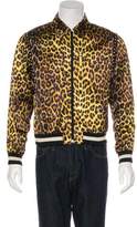 Thumbnail for your product : Saint Laurent 2016 Stud-Embellished Leopard Print Jacket