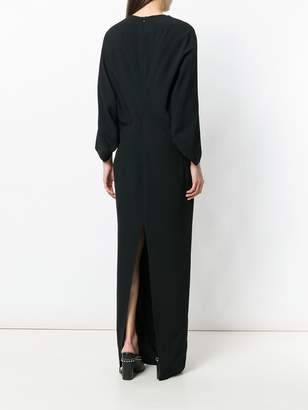Chalayan draped high neck gown