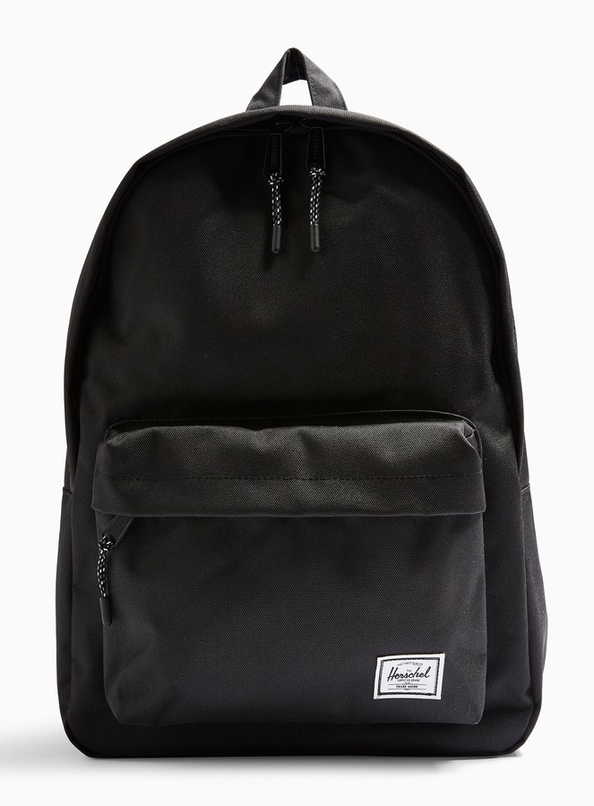 all black herschel backpack