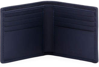 Ermenegildo Zegna Pelle Tessuto Leather Bifold Wallet