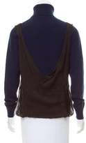 Thumbnail for your product : Dries Van Noten Silk-Trimmed Cashmere Sweater