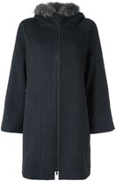 Brunello Cucinelli Hooded Zipped Coat 