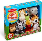 Thumbnail for your product : Melissa & Doug 6-Piece Safari Puppet Set