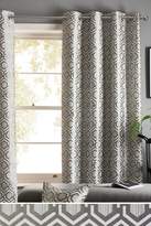 Thumbnail for your product : Next Geo Jacquard Eyelet Lined Curtains