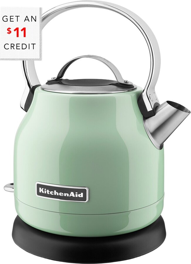 KitchenAid Compact Pistachio 1.25L Electric Kettle with $11 Credit